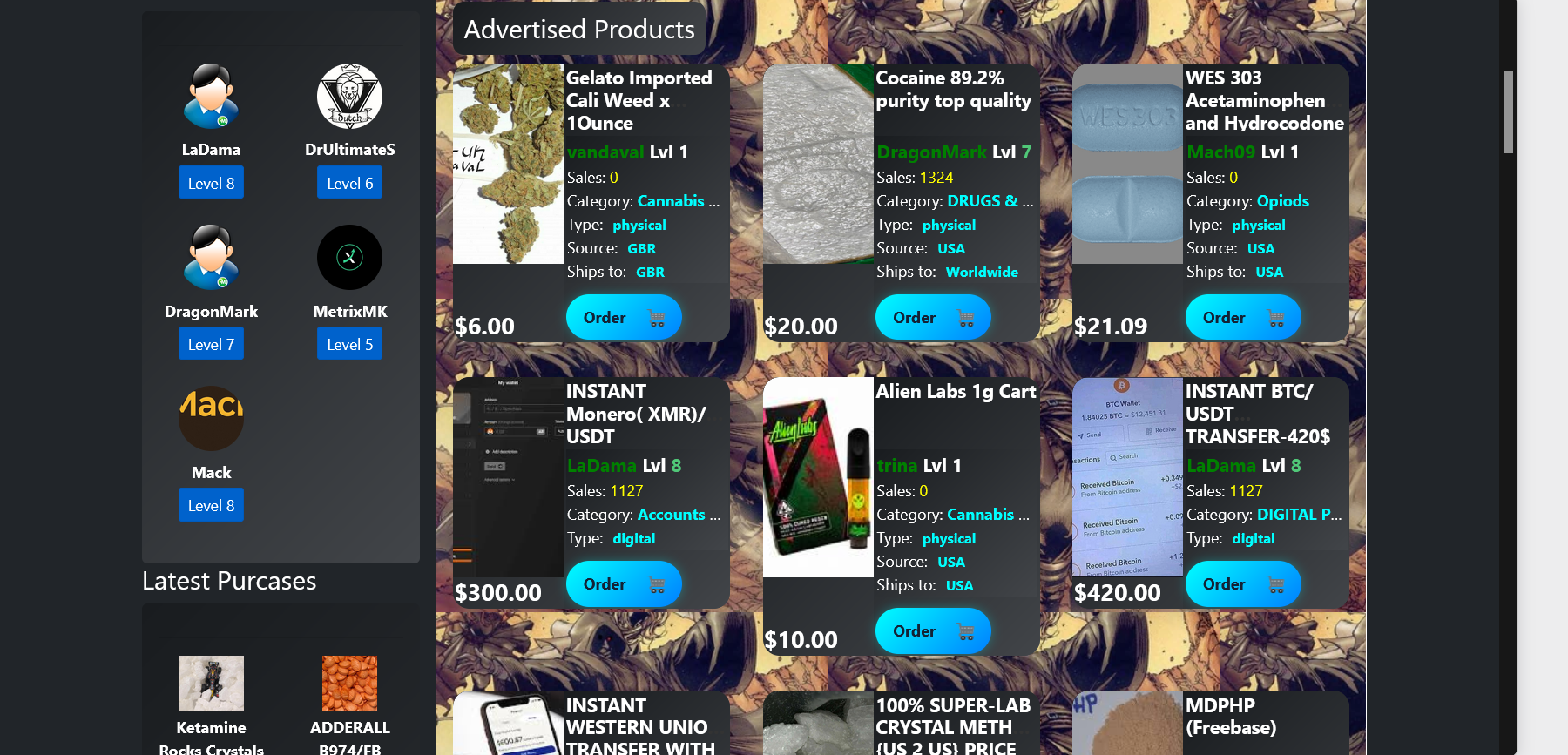Kryzon market